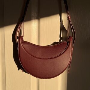 [SOLD] Polene Numéro Dix in Textured Burgundy